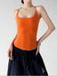 Square-Neck Fitted Tank Top - CT66152 - COPPING THREADS - CT ORIGINALS