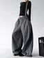 Strap-Detail Wide-Leg Cargo Pants - COPPING THREADS - CT ORIGINALS