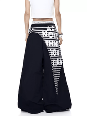 Striped Layered Paratrooper Trousers - COPPING THREADS - CT Select