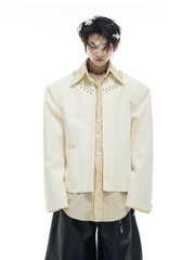 Studded Hybrid Shirt Jacket - COPPING THREADS - ArguE CulturE
