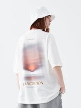 Sunset Print Handwritten Letter Tee - COPPING THREADS - Harsh and Cruel