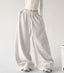 Three-Gray Rounded Wide-Leg Sweatpants - COPPING THREADS - CT ORIGINALS