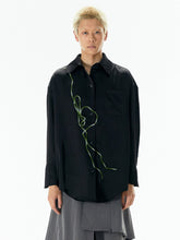 Tinsel Embroidered Long Sleeve Shirt - COPPING THREADS - APRIORITY