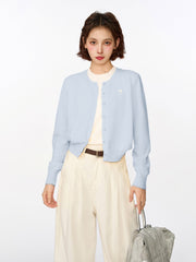 Two - piece Layered Look Knit Cardigan Sweater - COPPING THREADS - CT Select