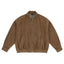IDLT corduroy jacket, brown front.
