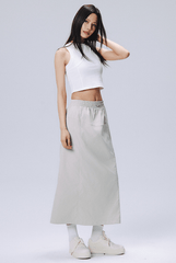 Utility Pocket A - Line Midi Skirt - COPPING THREADS - RAPPEYE