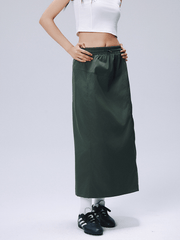 Utility Pocket A - Line Midi Skirt - COPPING THREADS - RAPPEYE