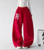 Varsity-Print Wide-Leg Sweatpants - CT895 - COPPING THREADS - CT ORIGINALS