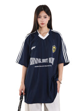 Vintage Blokette Oversized Sports Jersey Tee - COPPING THREADS - CT Select