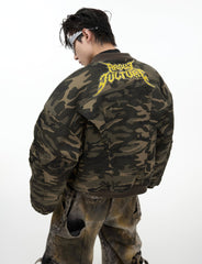 Vintage Camo Bomber Jacket - COPPING THREADS - ArguE CulturE