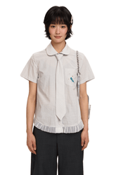 Vintage Checkered Ruffle Hem Shirt - COPPING THREADS - MOROMORO