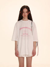 Vintage Distressed Heart Logo Printed Tee - COPPING THREADS - MOROMORO