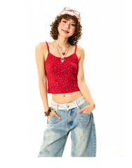 Vintage Ditsy Flower Print Cardigan Set - COPPING THREADS - YOUNG STAGE