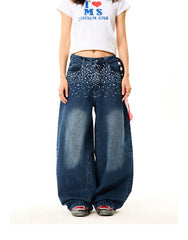 Vintage Embroidered Floral Denim - COPPING THREADS - YOUNG STAGE