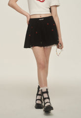 Vintage Floral Lace Pleated Skirt - COPPING THREADS - AYF