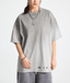 Vintage Gradient Fade Washed Distressed Oversized Tee - COPPING THREADS - CT Basics