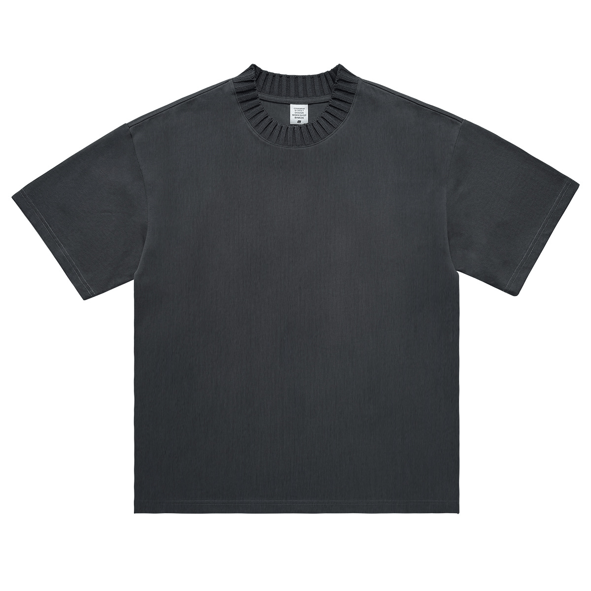 Vintage Heavyweight Knit Collar Tee - COPPING THREADS - CT Basics