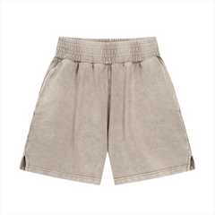 Vintage Heavyweight Washed Cotton Shorts - COPPING THREADS - CT Basics