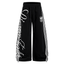 Vintage Letter Print Wide - Leg Sweatpants - COPPING THREADS - CT Select