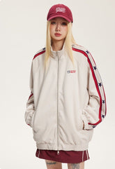 Vintage Patchwork Zipper Band Jacket - COPPING THREADS - CATTEE