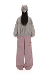 Vintage Plaid Ruffle Trim Drawstring Jacket - COPPING THREADS - MOROMORO