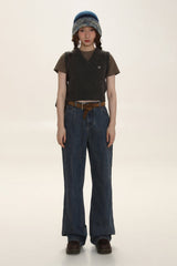 Vintage Preppy Knit Vest - COPPING THREADS - MOROMORO