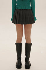 Vintage Preppy Wool Plaid Skirt - COPPING THREADS - MOROMORO