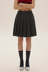 Vintage Preppy Wool Plaid Skirt - COPPING THREADS - MOROMORO