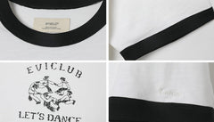 Vintage Rolled Hem Distressed Print Tee - COPPING THREADS - CT Select