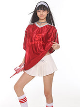 Vintage Satin Stripe Sports Jersey Tee - COPPING THREADS - CT Select