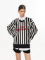 Vintage Vertical Stripe Knit Jersey Sweater - COPPING THREADS - CHICISLAND