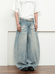 Vintage Wash Blade - Cut Wide - Leg Jeans - COPPING THREADS - CT Select