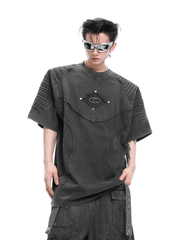 Vintage Washed Distressed Crinkle Tee - COPPING THREADS - ArguE CulturE