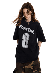 Vintage Washed Oversized Graphic Tee - COPPING THREADS - CT Select