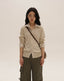 Vintage Wool Layered Patchwork Varsity Cardigan Shirt - COPPING THREADS - MOROMORO