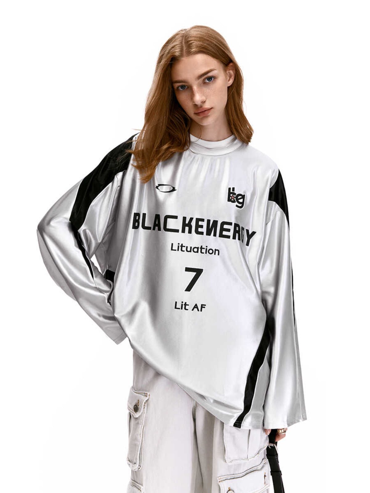 Vintage Y2K Crewneck Jersey Sweatshirt - COPPING THREADS - CHICISLAND