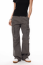 Washed Charcoal Multi - Pocket Utility Cargo Pants - COPPING THREADS - Coldstone