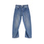Washed Curved-Leg Jeans - COPPING THREADS - IDLT