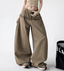 Washed Ruffle High - Waist Wide - Leg Pants – CT2005 - COPPING THREADS - CT Select