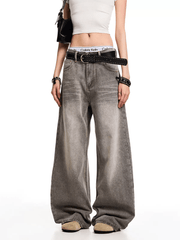 Washed Vintage Straight - Leg Denim - COPPING THREADS - CT Select