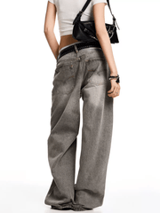 Washed Vintage Straight - Leg Denim - COPPING THREADS - CT Select