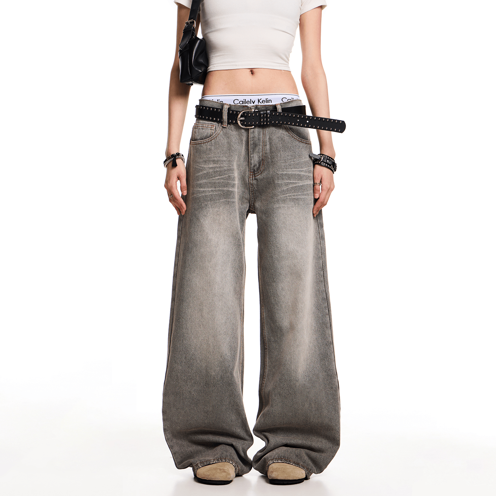 Washed Vintage Straight - Leg Denim - COPPING THREADS - CT Select