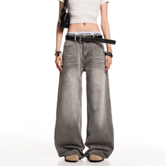 Washed Vintage Straight - Leg Denim - COPPING THREADS - CT Select