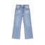 Whisker-Wash Flared Jeans - COPPING THREADS - IDLT