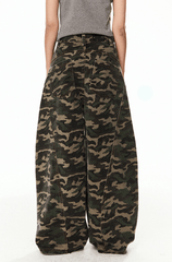 Wide - Leg Camo Blade - Cut Denim - COPPING THREADS - CT Select