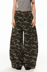 Wide - Leg Camo Blade - Cut Denim - COPPING THREADS - CT Select