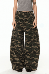 Wide - Leg Camo Blade - Cut Denim - COPPING THREADS - CT Select