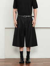 Wide - Leg Tailored Culotte Shorts - COPPING THREADS - CT Basics
