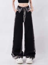 Worn - In Frayed Wide - Leg Denim - COPPING THREADS - RAYOHOPP
