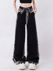 Worn - In Frayed Wide - Leg Denim - COPPING THREADS - RAYOHOPP